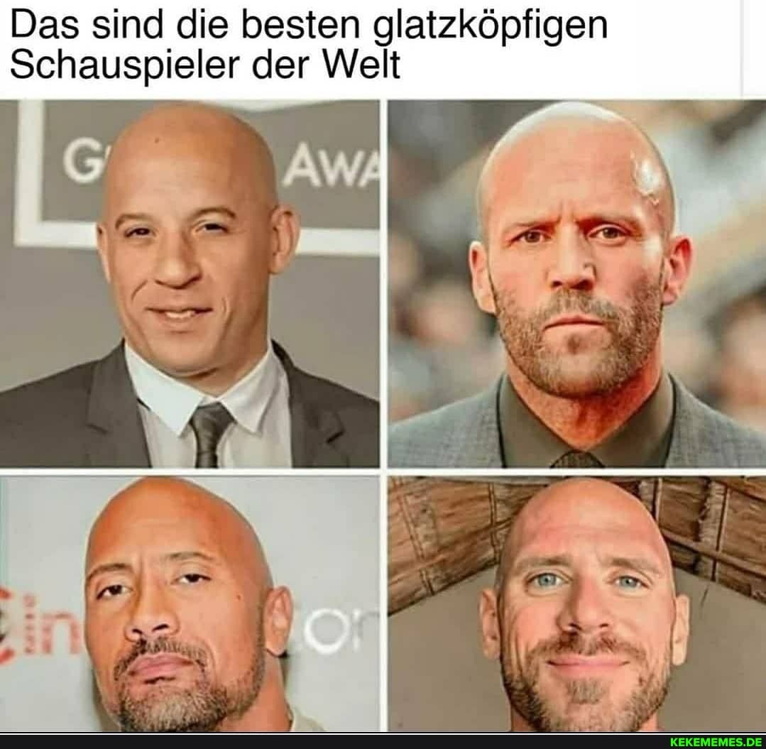 Das sind die besten
Schauspieler der Welt
AN