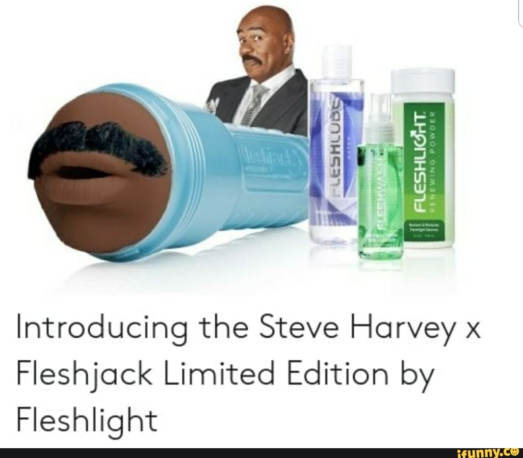 Introducing the Steve Harvey x Fleshjock Limited Edition by Fleshlight.