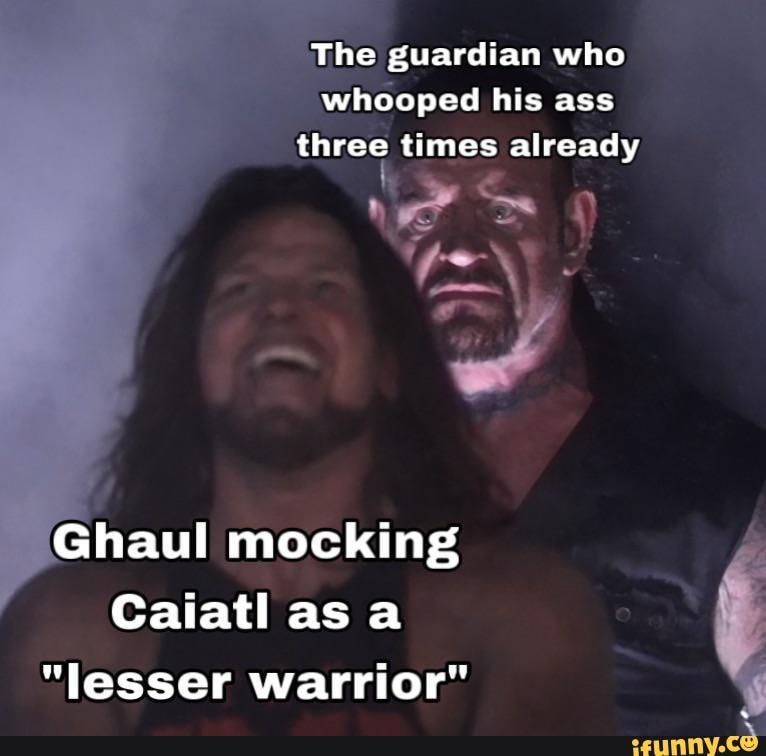 The Guardian Who Whooped His Ass Three Times Already Ghaul Mocking As Lesser Warrior Ifunny