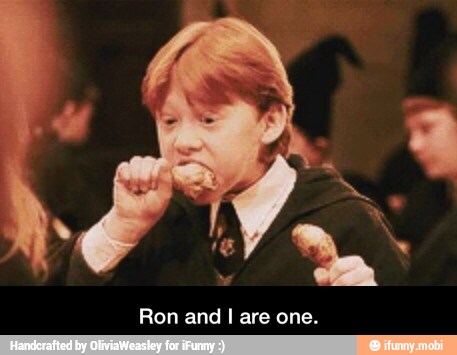 Ron and I are one. - Ron and I are one.