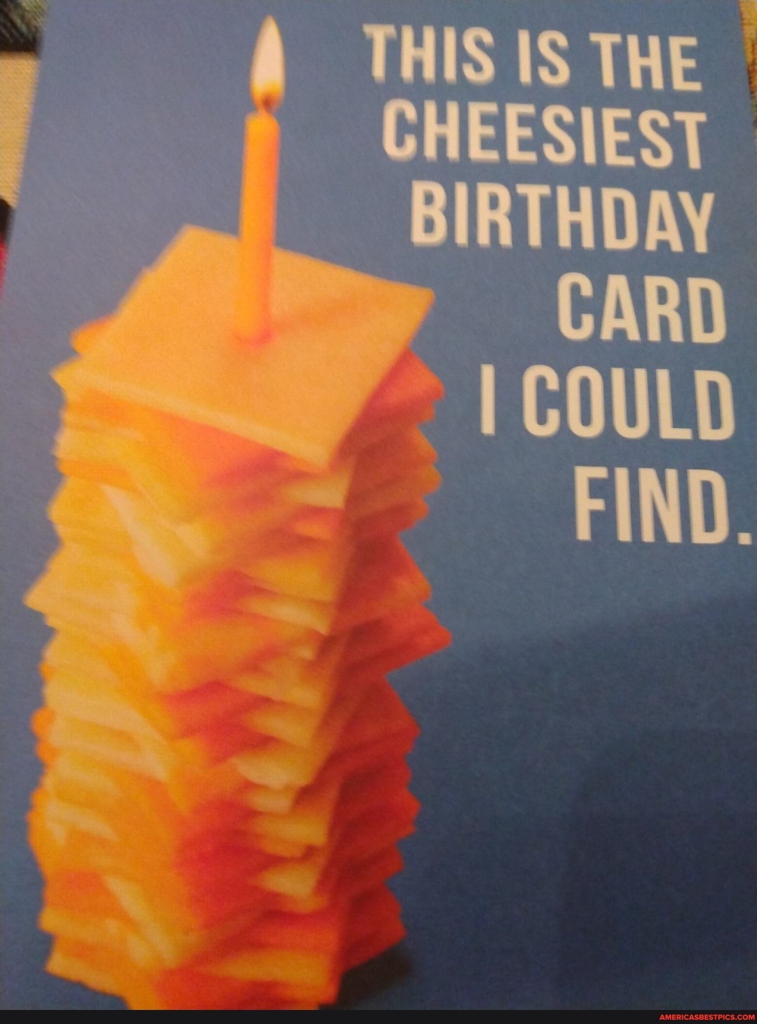 Lustige Valentinstagskarte „This Is The Cheesiest Card I Could Find“ – A5 Mit Umschlag, Für Freundin/Freund