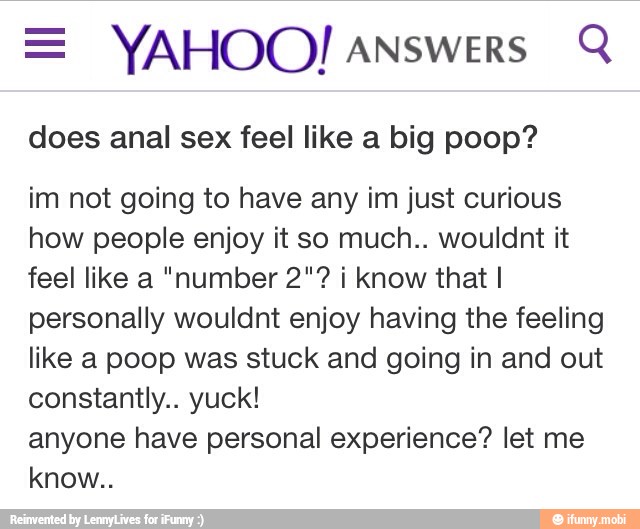 Does Anal Feel Good