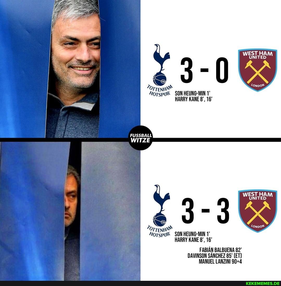 SON HEUNG-MIN 1
HARRY KANE 16"
WITZE
SON HEUNG-MIN 1"
HARRY KANE 8', 16"
FABIAN BALBUENA DAVINSON SANCHEZ 85' (ET)
MANUEL LANZINI