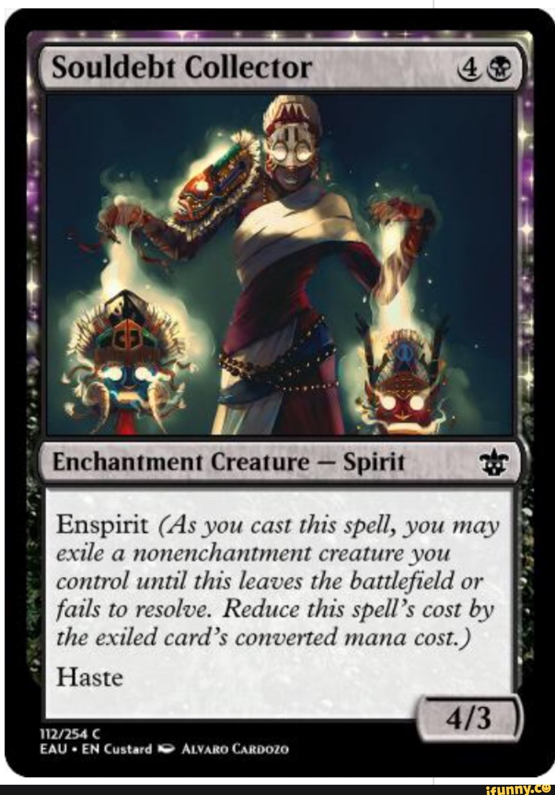 I Souldebt Collector ue Enspirit (As you cast this spell, you may exile ...