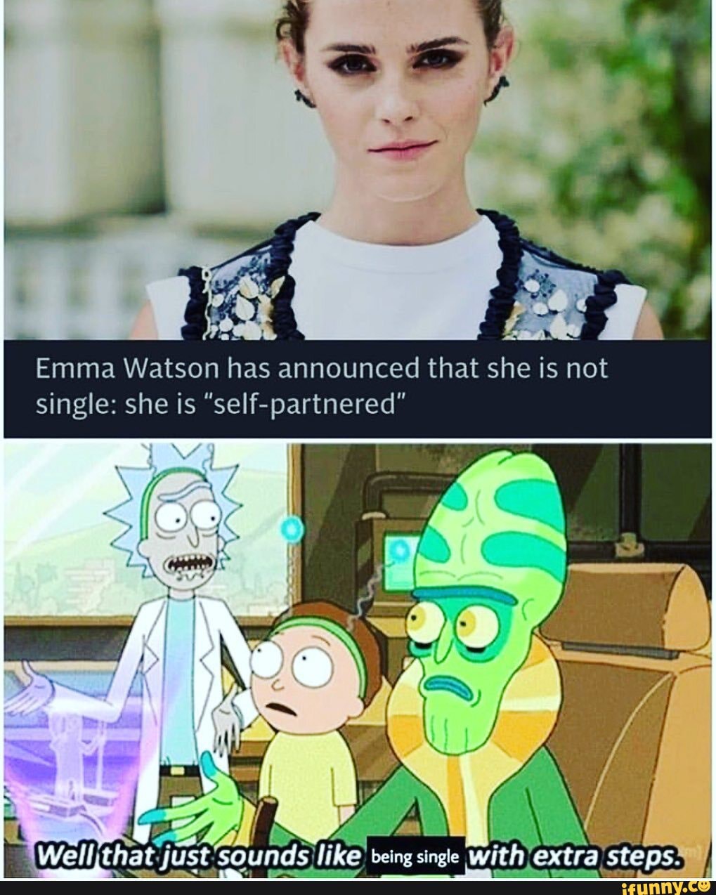 Emma Watson has announced that she is not