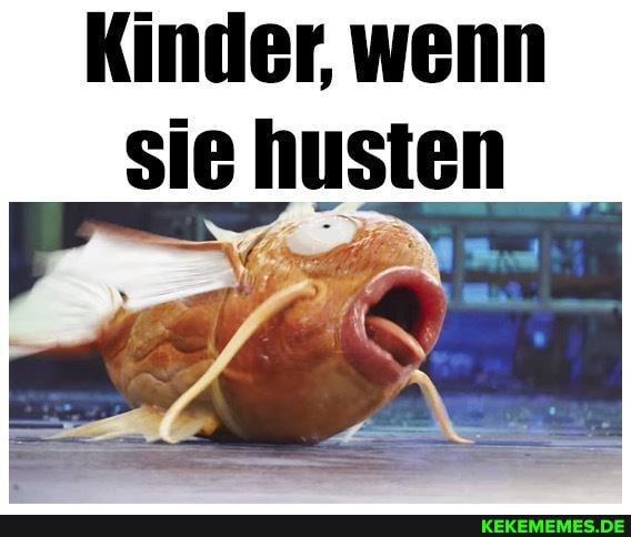 Kinder, wenn sie husten
