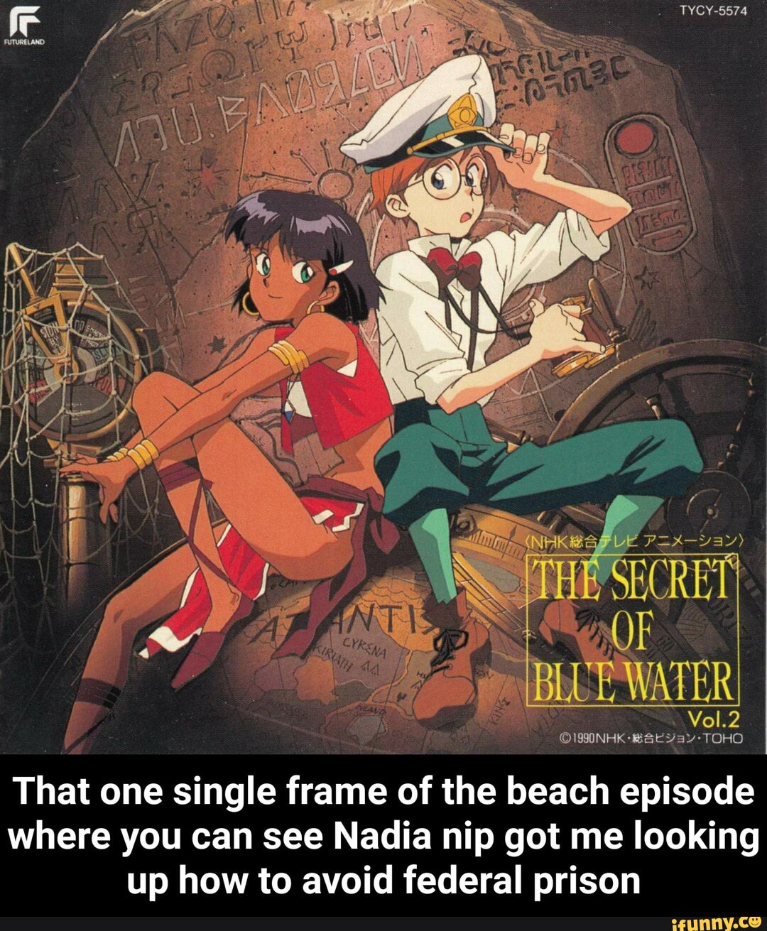 That one single frame of the beach episode
where you can see Nadia nip got me looking
up how to avoid federal prison - That one single frame of the beach episode where you can see Nadia nip got me looking up how to avoid federal prison