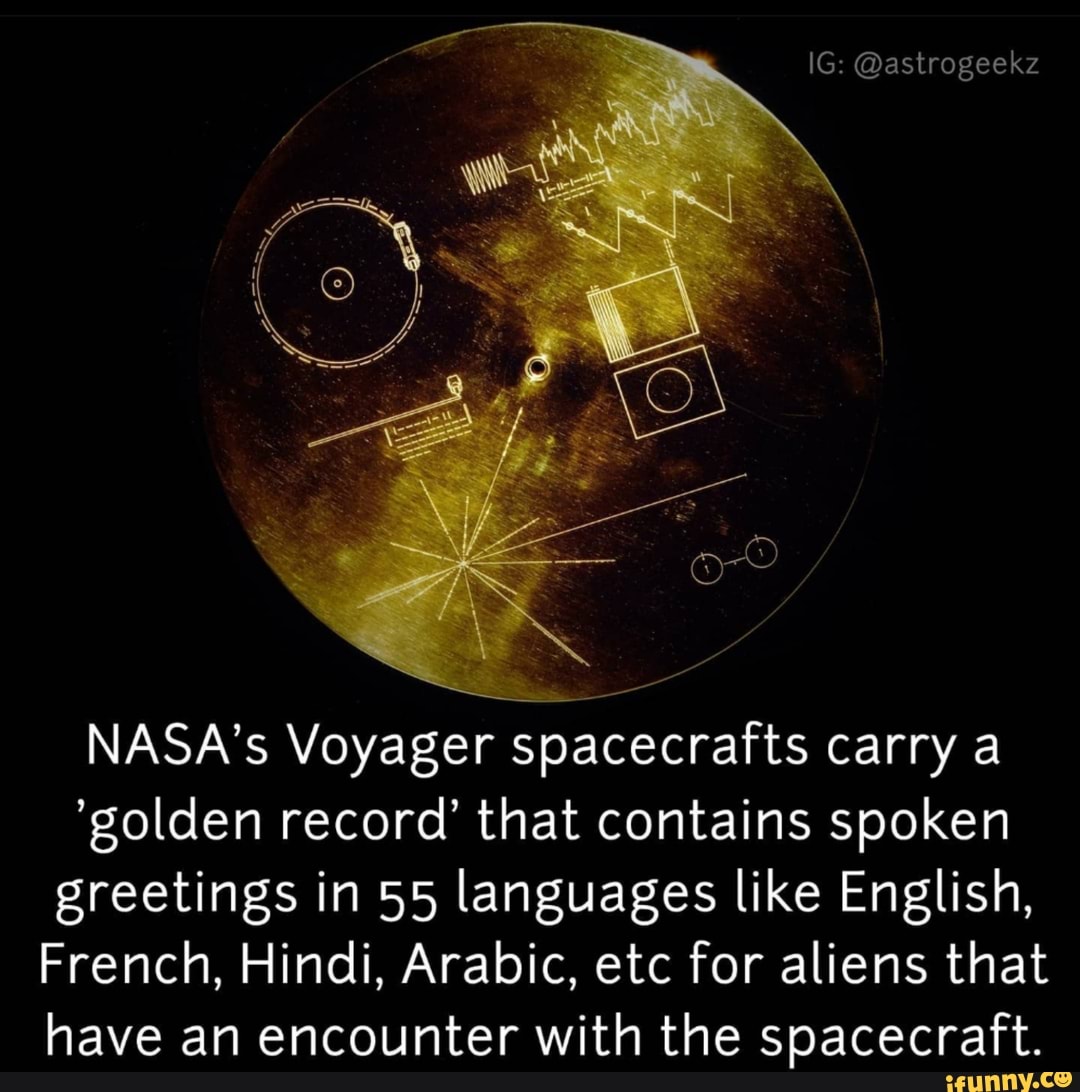 languages on the voyager spacecraft