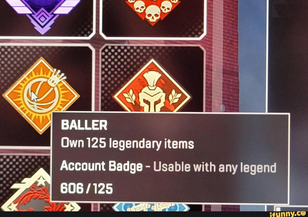 Legendary Legend Badge