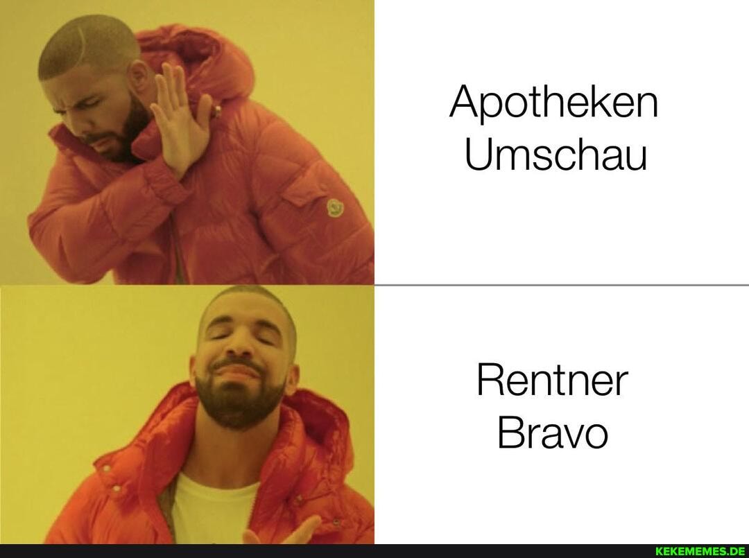 Apotheken
Umschau
Rentner
Bravo