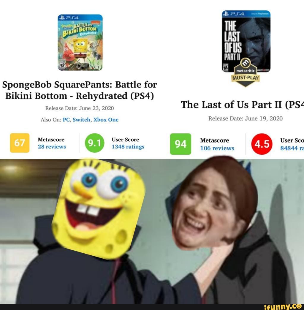 MUST-PLAY
o SpongeBob SquarePants: Battle for
Bikini Bottom
Release Date: June 23, 2020
The Last of Us Part II (PS