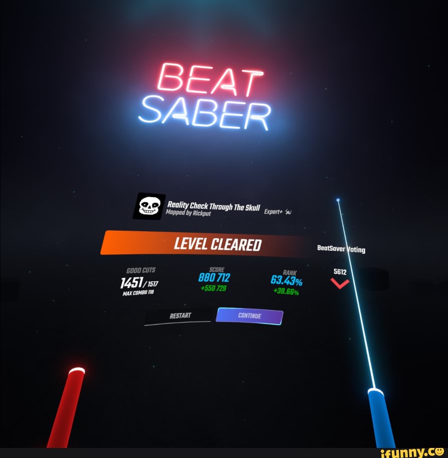 beat saber won