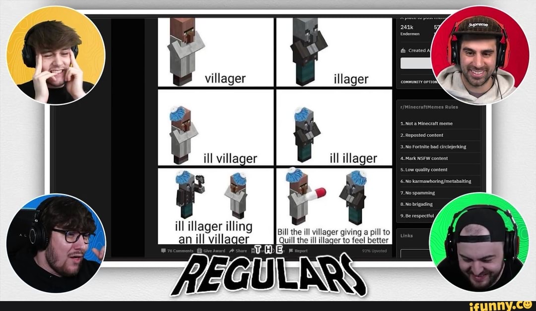 A low quality meme I made on google slides : r/MinecraftMemes