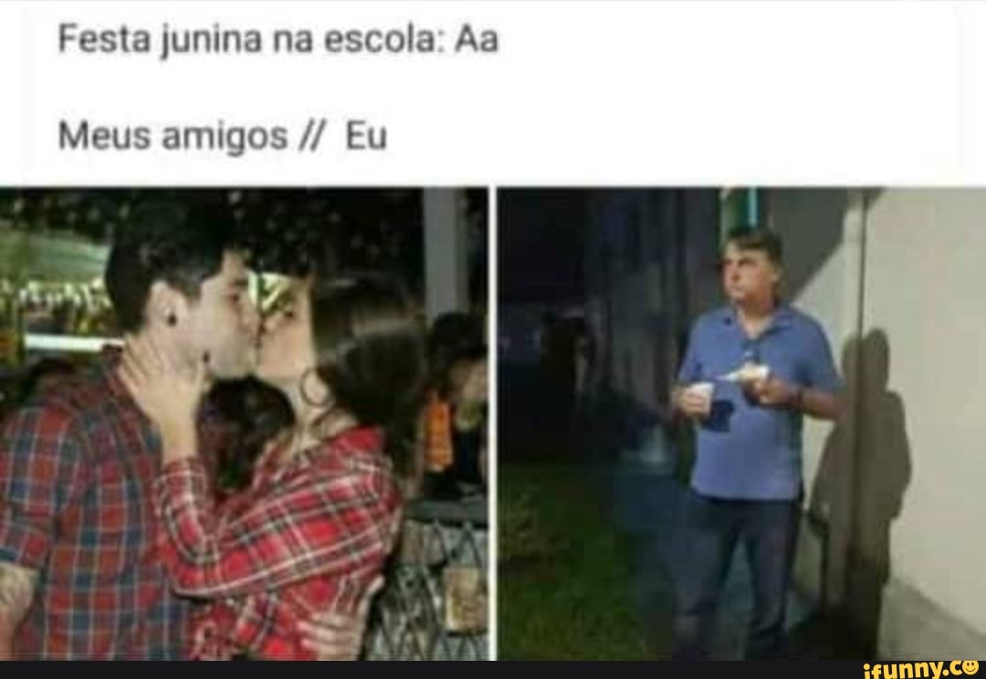 Festa junina na escola
Meus amigos Eu