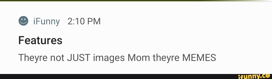 Theyre not JUST images Mom theyre MEMES - iFunny