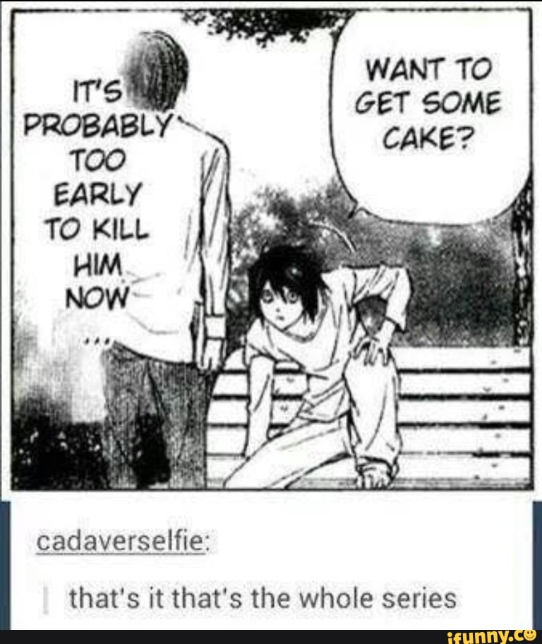 WANT TO GET SOME
CAKE?
adaverselfie:
that's it that's the whole series