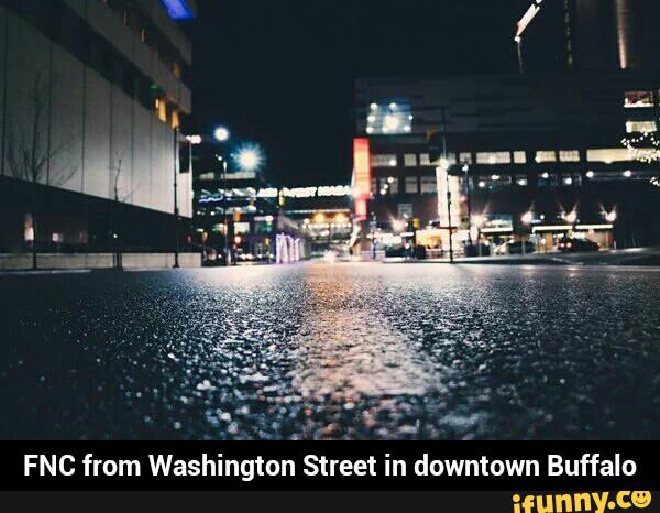 FNC from Washington Street in downtown Buffalo - FNC from Washington Street in downtown Buffalo