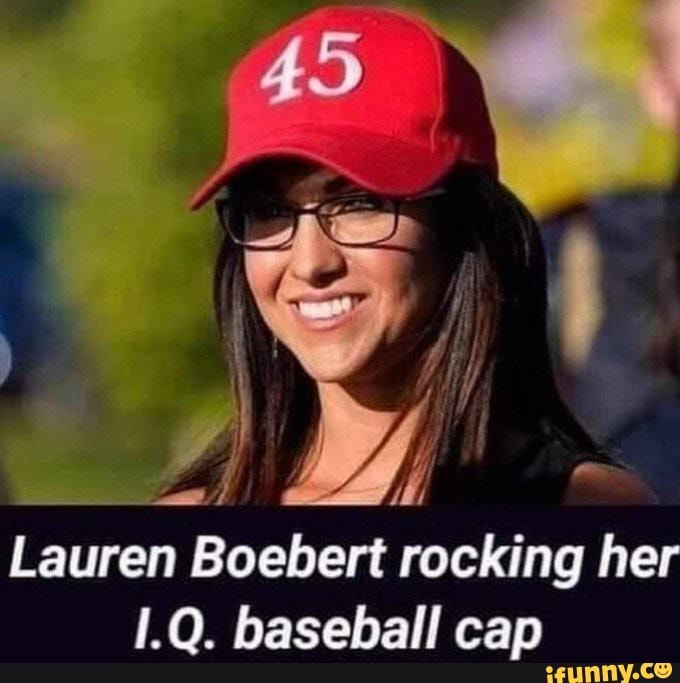 Lauren Boebert rocking her hacehall ran iFunny