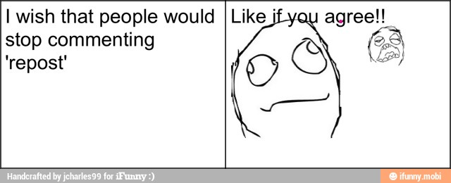 I wish that people would
stop commenting
Like j agree!!