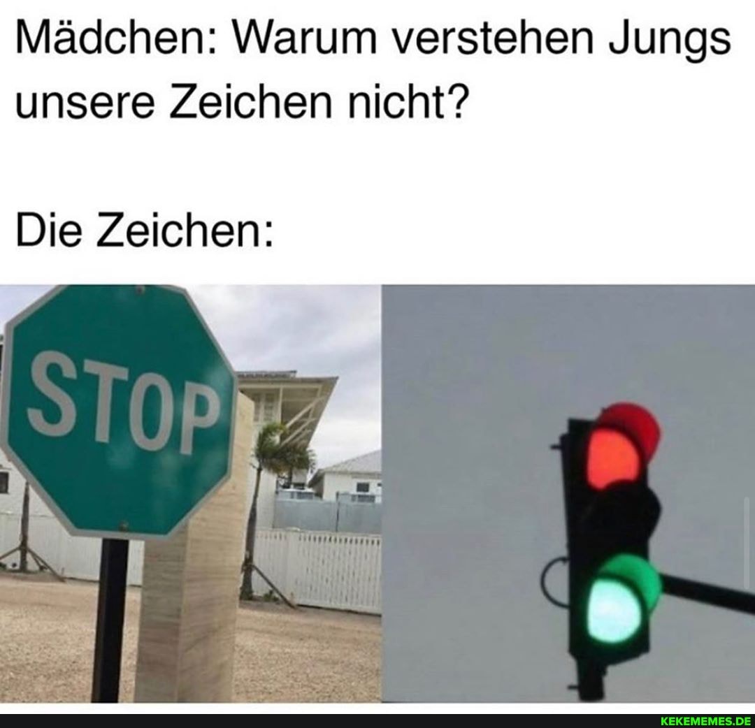 Mädchen: Warum verstehen Jungs unsere Zeichen nicht?
Die Zeichen: