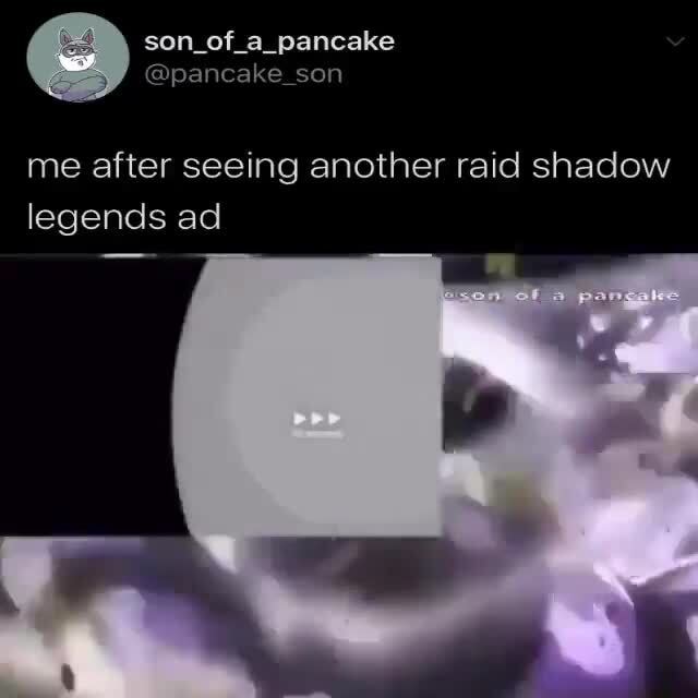 raid shadow legends ad guy