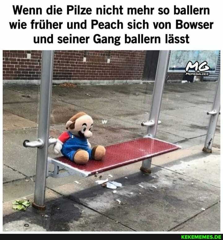 Wenn die Pilze nicht mehr so ballern wie früher und Peach sich von Bowser und seiner Gang ballern lässt