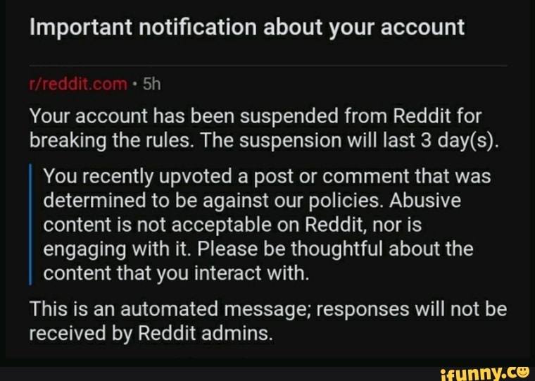 Your account has been suspended. Бан контент. The upgrade process has been suspended.