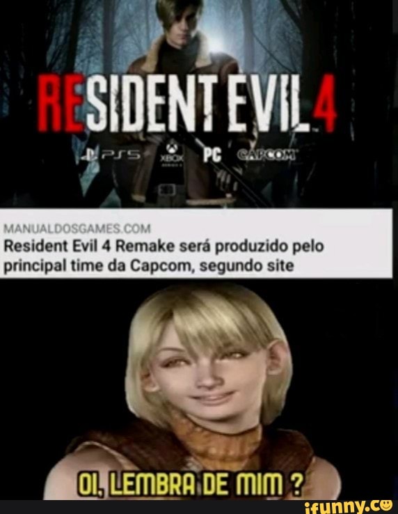 Resident Evil 4 Remake será produzido pelo principal time da Capcom, segundo site
Emena ar DE mim I