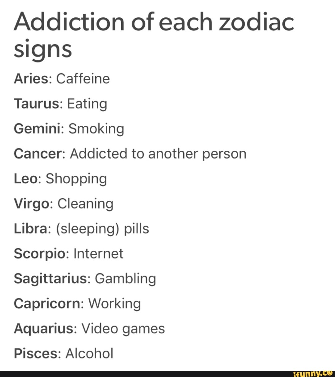 astrological signs memes