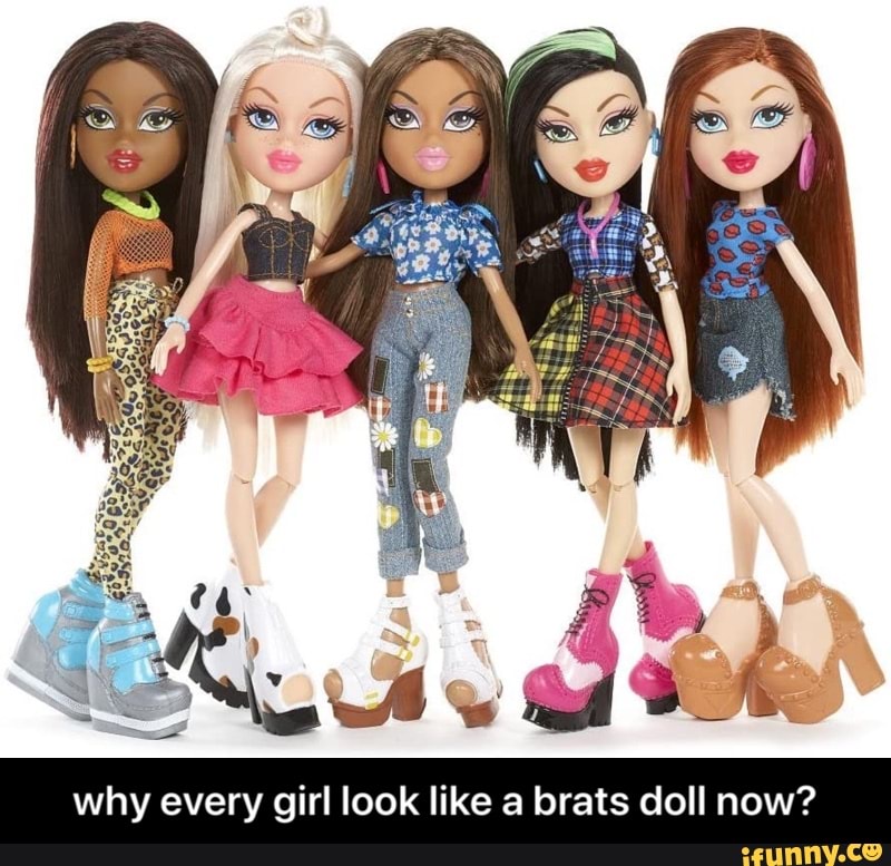Why every girl look like a brats doll now? - why every girl look like a ...