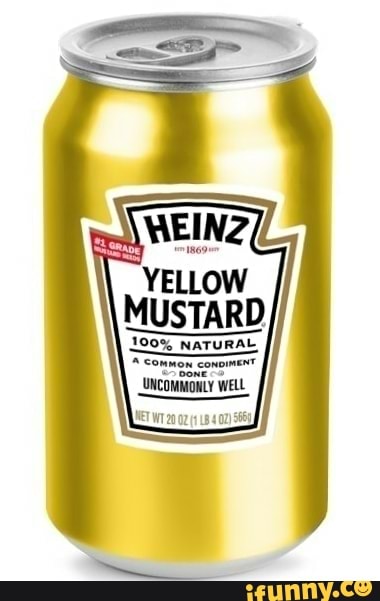 "YELLOW
MUSTARD
400% NATURAL