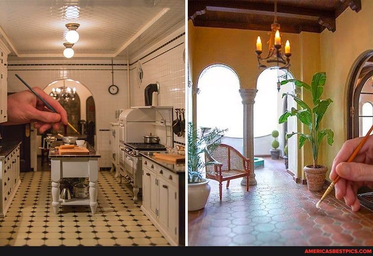 miniaturist, chris, toledo, recreates, historical, interiors, tiny, 12, scale