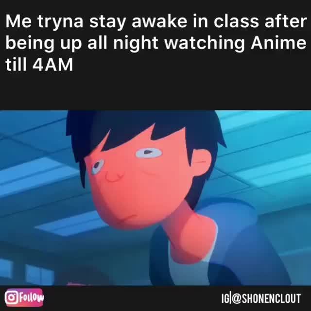 ways to stay awake in class
