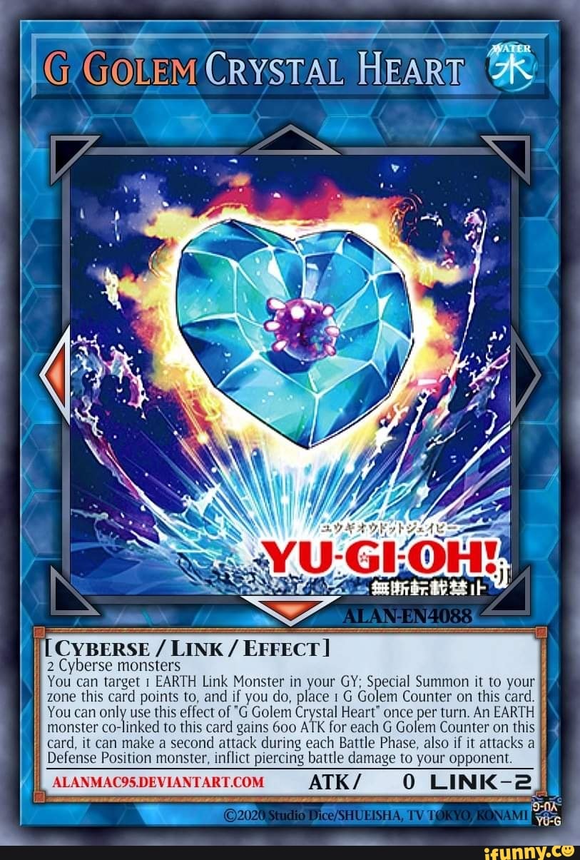 CRYSTAL HEART CYBERSE / LINK / EFFECT] 2 Cyberse monsters You can ...