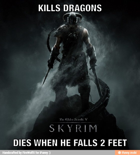 DIES WHEN HE FALLS 2 FEET
