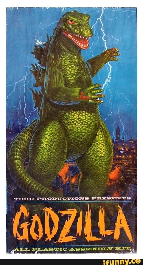 TOHO PRODUCTIONS PRESENTS GODZILLA - iFunny