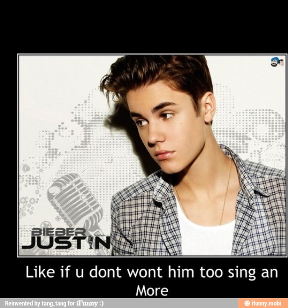 Like if u dont wont him too sing an
More