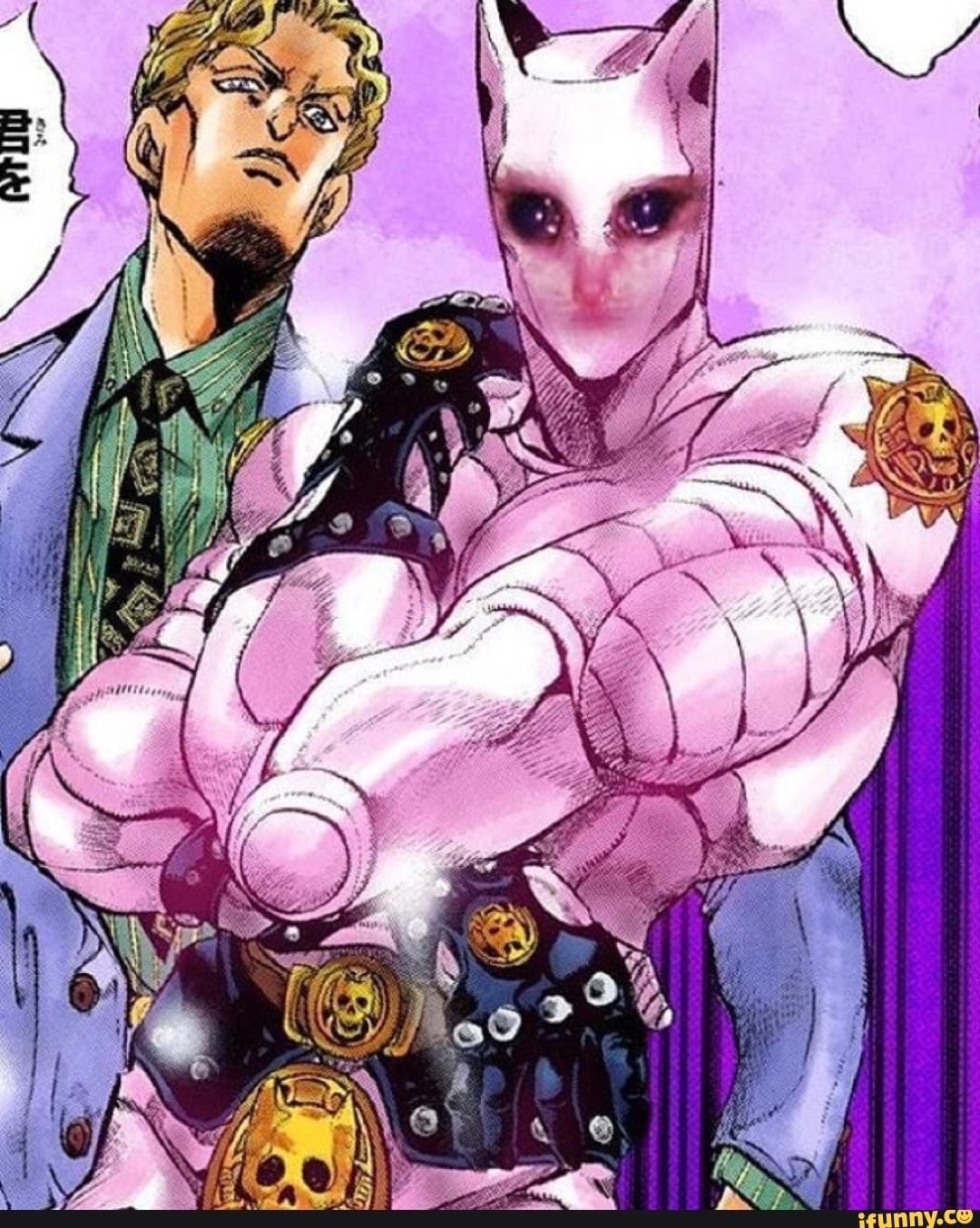 Bite the dust. Киллер Квин JOJOLION. Кира Йошикаге и киллер Квин. Киллер Квин Джо Джо. Killer Queen Джоджо.