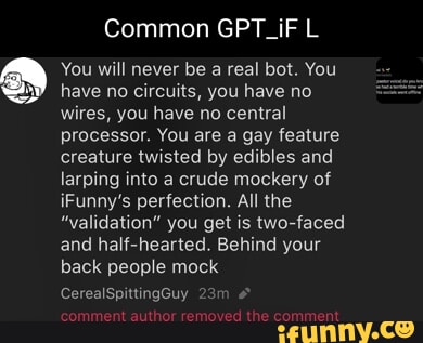 Gpt_if memes. Best Collection of funny Gpt_if pictures on iFunny