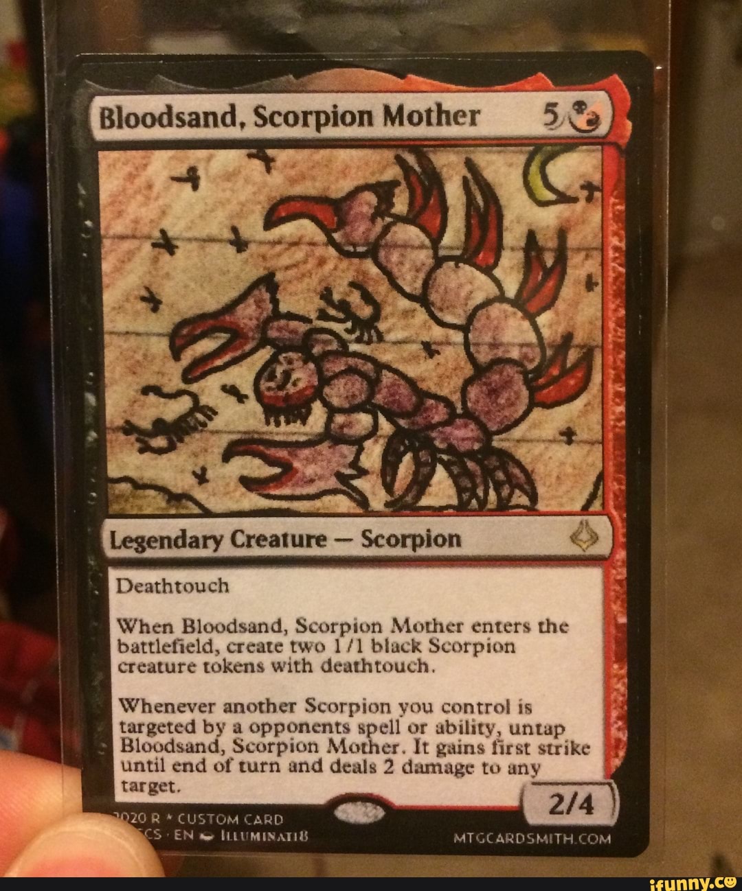 scorpion mother load