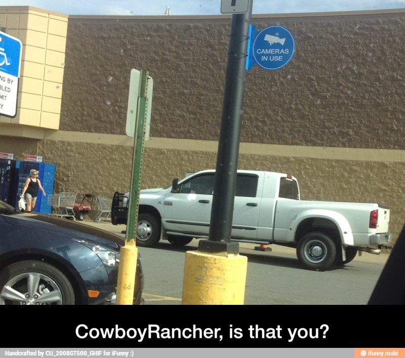 CowboyRancher, is that you? - CowboyRancher, is that you?