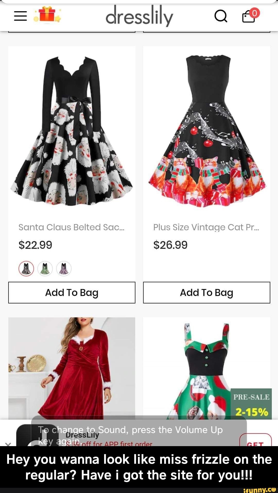 Wi dresslily
Santa Claus Belted Sac... Plus Size Vintage Cat Pr...
$26.99
AAA I Add To Bag I I Add To Bag
PRE-SALE Te change to Sound, press the Volume Up again.
press the Volume Up
Hey you wanna look like miss frizzle on the regular? Have got the site for you!!! - Hey you wanna look like miss frizzle on the regular? Have i got the site for you!!!