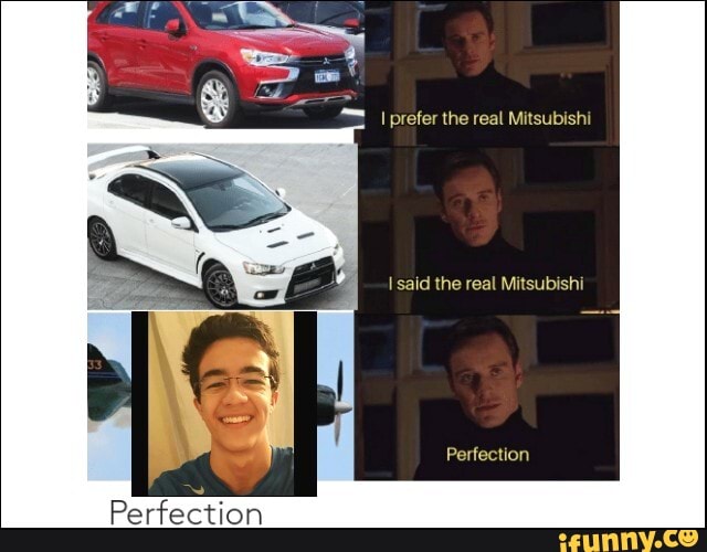 I prefer the real Mitsubishi