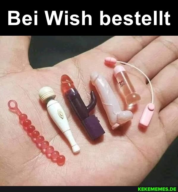 Bei Wish bestellt