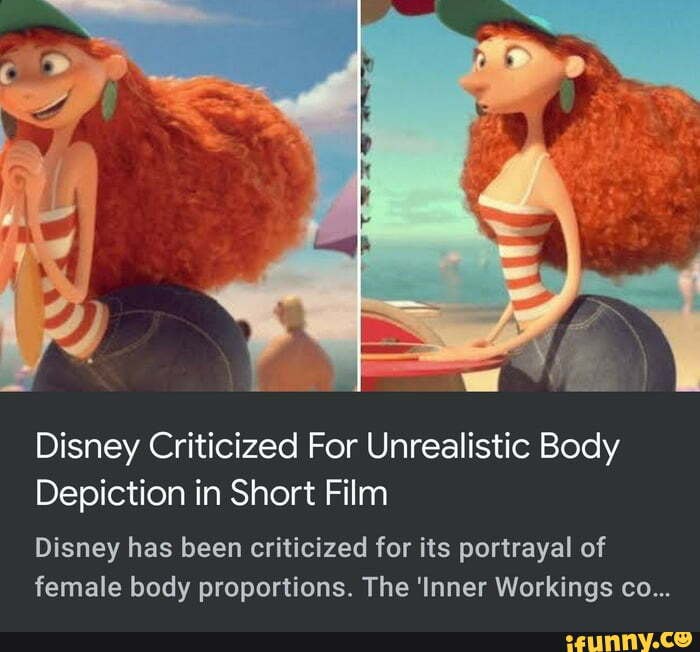 Disney Criticized For Unrealistic Body Depiction In Short Film Disney