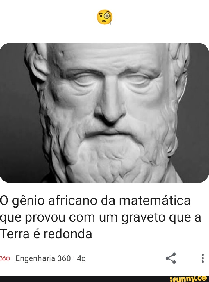 O Gênio Africano Da Matemática Que Provou Com Um Graveto Que A Erra é