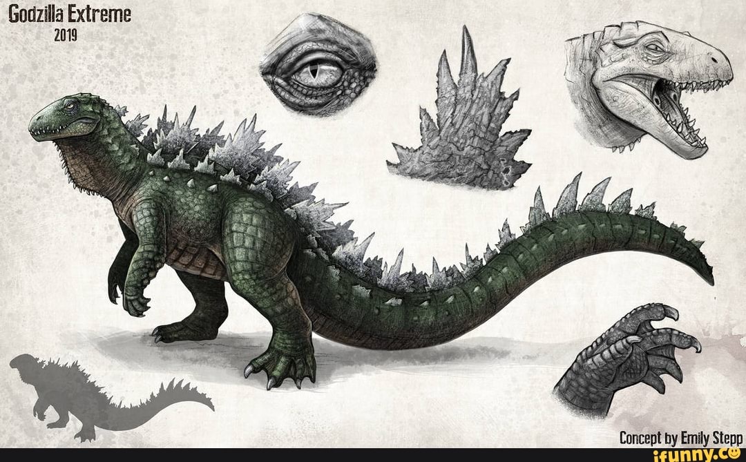 Godzilla Extreme 2019 Concept by Emily Stepp - iFunny Brazil