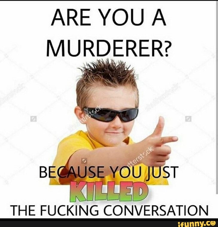ARE YOU A MURDERER?
THE ELICKING CONVERSATION