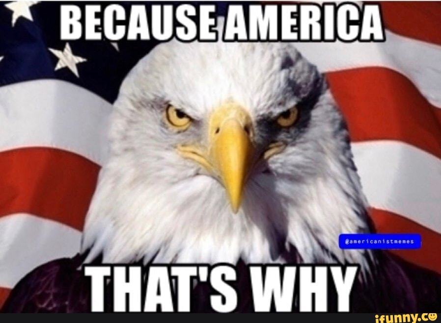 AMERICA THAT'S WHY - iFunny