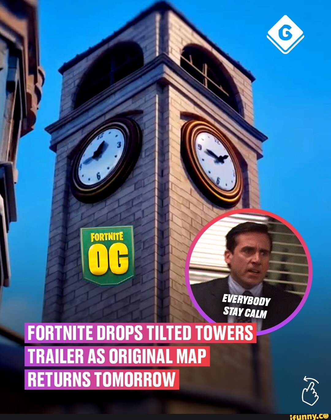 OG Fortnite is back tomorrow Fortnite just dropped a trailer showcasing